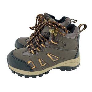 Deer Stags Boys Ankle Winter Lace Up Brown Boots SZ 12 New